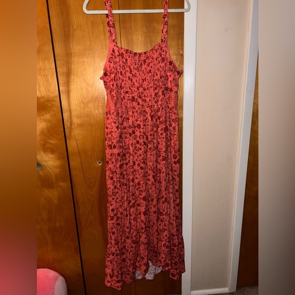 Torrid Maxi Rayon Slub Lace Up Tiered Dress size 3 nwt - Picture 12 of 13